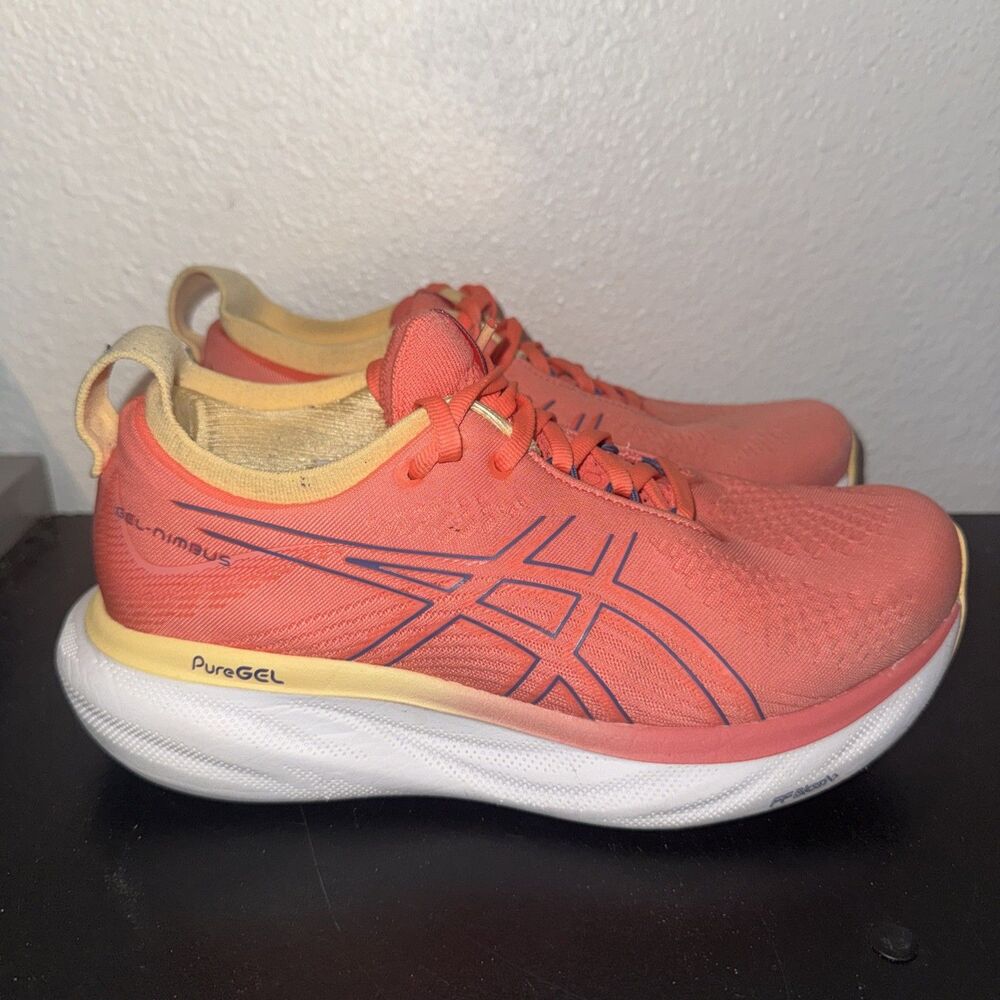 Asics Gel-Nimbus 25 Running Shoes Womens Size 7.5 Sneakers Training Athletic